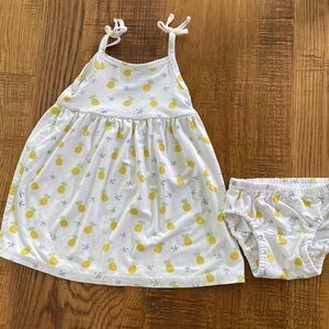 COCO MOON pineapple baby dress
